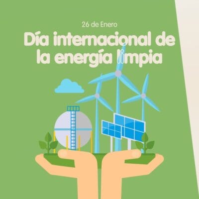 cartelera dia de las energias limpias