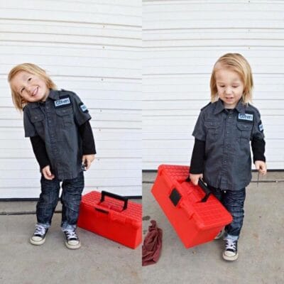 idea de disfraz facil de mecanico para niños idea de disfraz facil de mecanico para niños
