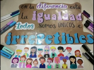 ideas para afiche escolar 1 de marzo Día de la Cero Discriminación ideas para afiche escolar 1 de marzo Día de la Cero Discriminación