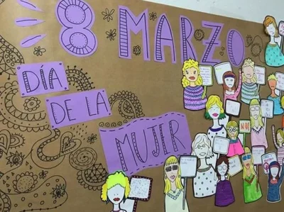 Ideas para carteleras escolare dia de la mujer Ideas para carteleras escolare dia de la mujer