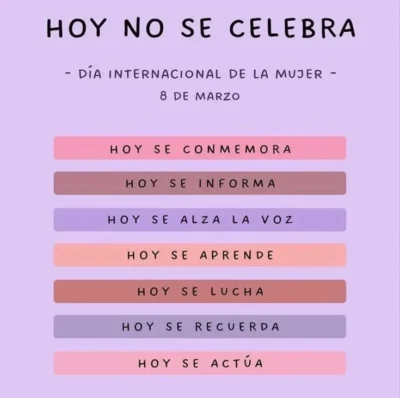Poster con frase para compartir dia de la mujer 8 de marzo Poster con frase para compartir dia de la mujer 8 de marzo