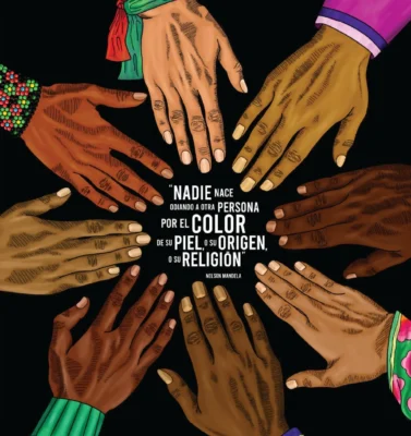 Poster par compartir el dia contra la discriminacion racial