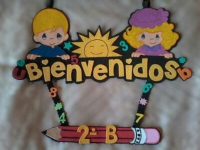 cartel bienvenidos primer dia de clases cartel bienvenidos primer dia de clases