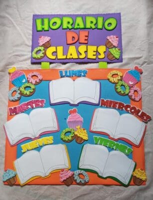 horario de clases para decorar aula primaria horario de clases para decorar aula primaria