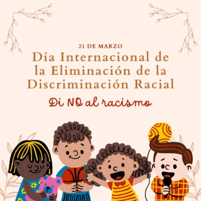 poster para compartir Carteleras sobre Discriminación Racial