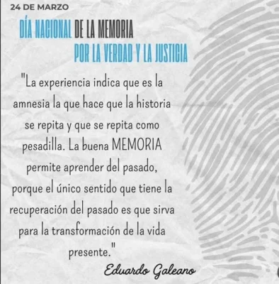 Frases Dia de la Memoria por la Verdad y la Justicia Frases Dia de la Memoria por la Verdad y la Justicia