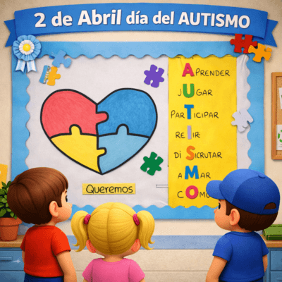 2 de Abril día del Autismo Cartelera