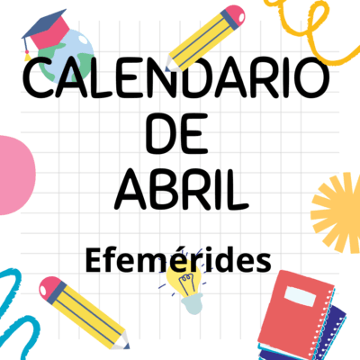 Calendario y Efemérides Abril 2025 - Argentina Calendario Abril 2025