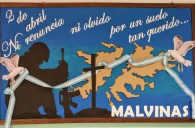 Carteleras para 2 de abril dia de malvinas