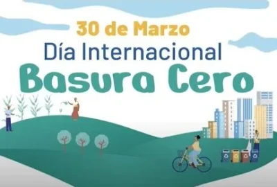Dia sin basura baner Dia sin basura baner