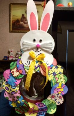 corona huevo de pascua corona huevo de pascua