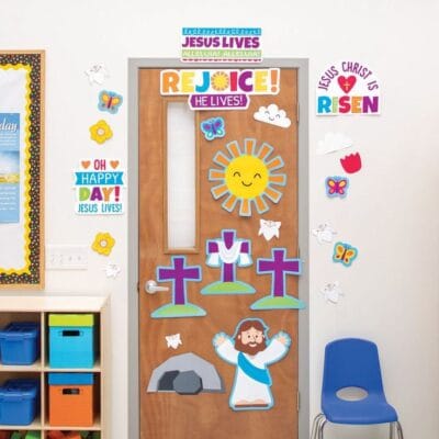 decorar el aula para la pascua de resurreccion