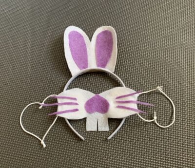 hacer nariz de conejo facil disfraz