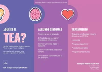 triptico informativo sobre el tea autismo triptico informativo sobre el tea autismo