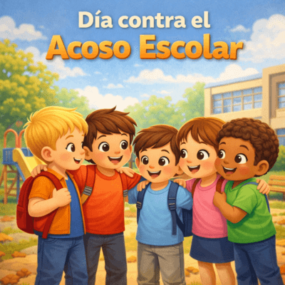 Carteleras para el día contra el acoso escolar