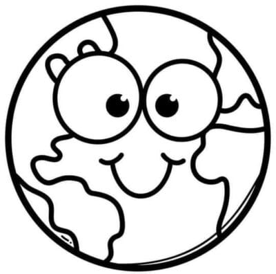 DIBUJO TIERRA PINTAR CARA DIBUJO TIERRA PINTAR CARA