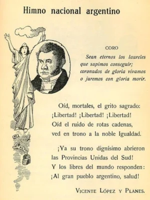 Poster para imprimir Himno nacional argentino Poster para imprimir Himno nacional argentino