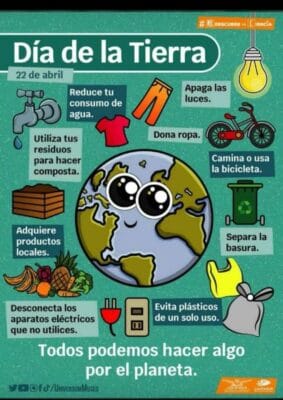 afiche informativo del dia de la tierra afiche informativo del dia de la tierra