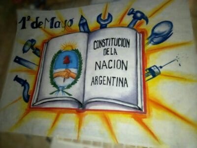 afiche sobre 1ro de mayoi Constitucion Nacional Argentina afiche sobre 1ro de mayoi Constitucion Nacional Argentina