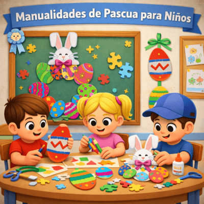 ideas de Manualidades de Pascua para Niños