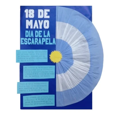 Cartelera escarapela Dia de la escarpela 18 de mayo Cartelera escarapela Dia de la escarpela 18 de mayo