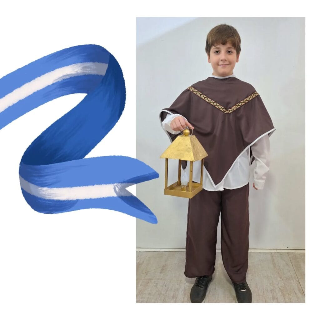 Disfraz de farolero para niños