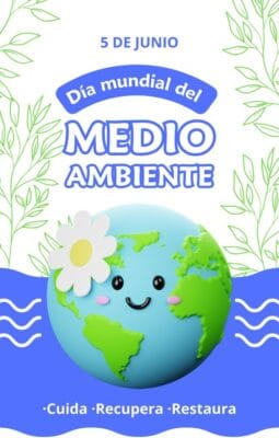 Poster para compartir dia del Medio ambiente