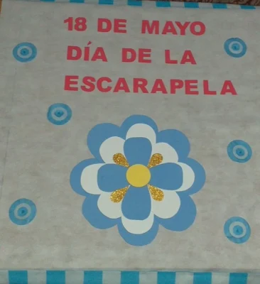 afiche Dia de la escarpela 18 de mayo