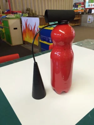 matafuego con botella