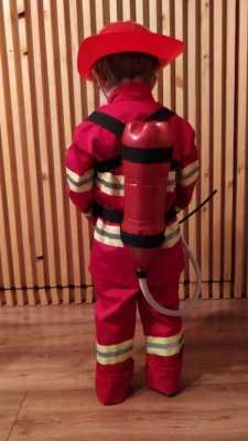 tanque de agua con manguera para disfraz de bombero tanque de agua con manguera para disfraz de bombero