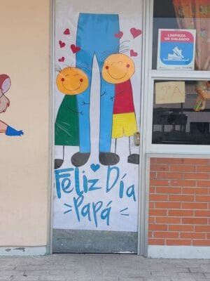 Decoracion de puerta dia del padre Decoracion de puerta dia del padre