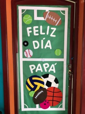 Ideas de Decoracion de puerta dia del padre deportes Ideas de Decoracion de puerta dia del padre deportes