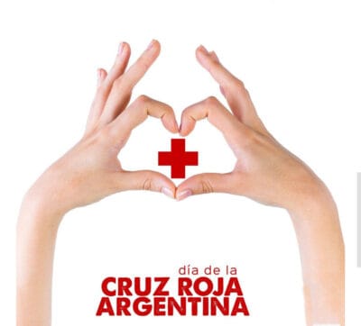 Poster para compratir para el dia de la Cruz Roja Argentina