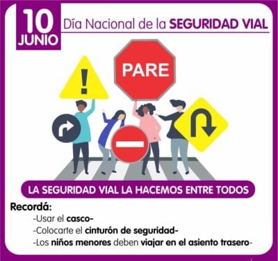 banner dia nacional de la seguridad vial