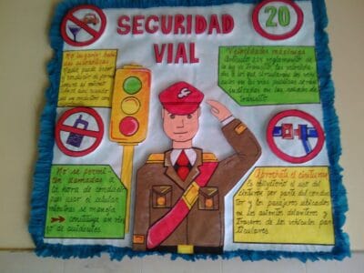 cartelera escolar seguridad vial cartelera escolar seguridad vial
