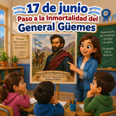carteleras de guemes 17 de junio