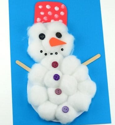 manualidades mulñeco de nieve algodon manualidades mulñeco de nieve algodon