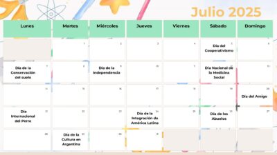 Calendario de julio 2025 PDF - Efemerides Calendario de julio 2025 PDF – Efemerides