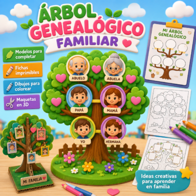 Arbol genealógico recursos educativos y material didacticos
