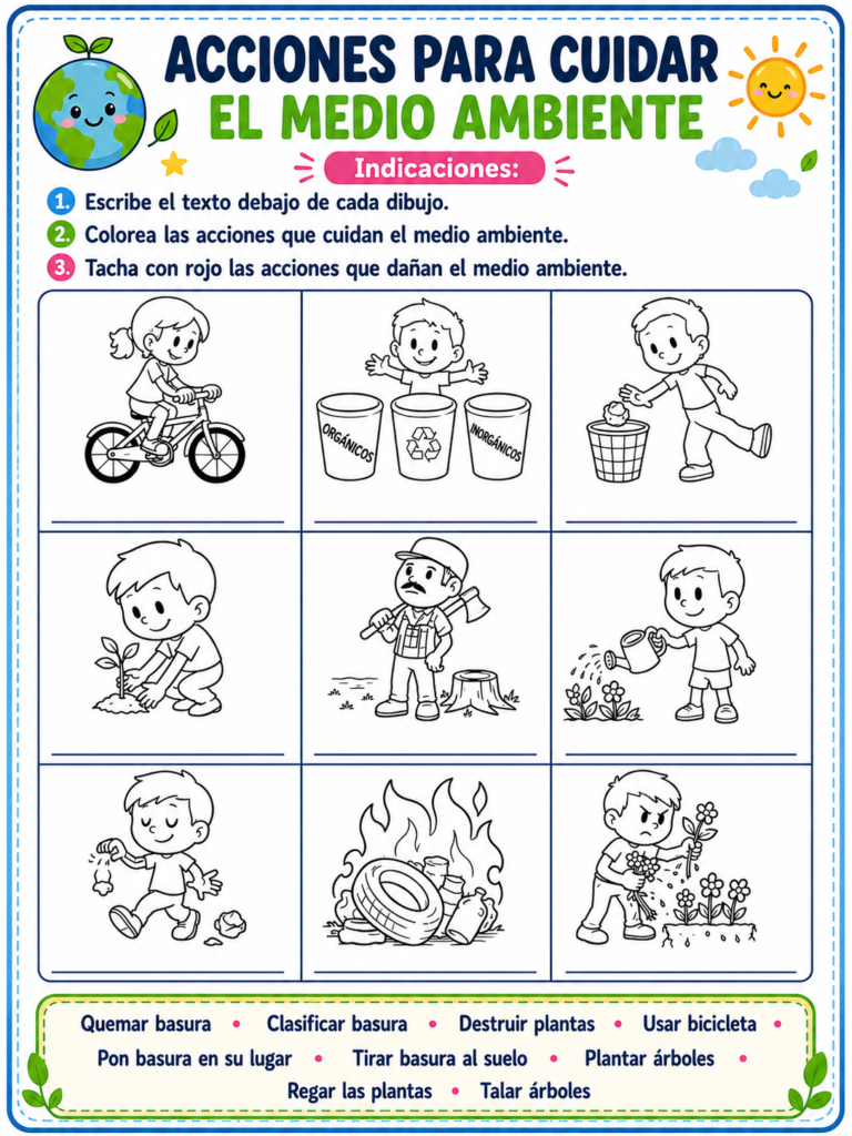 actividades para el dia del medio ambiente