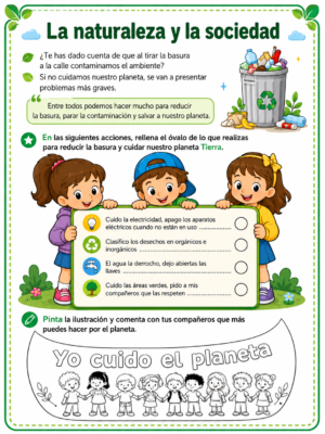 actividades sobre el medio ambiente
