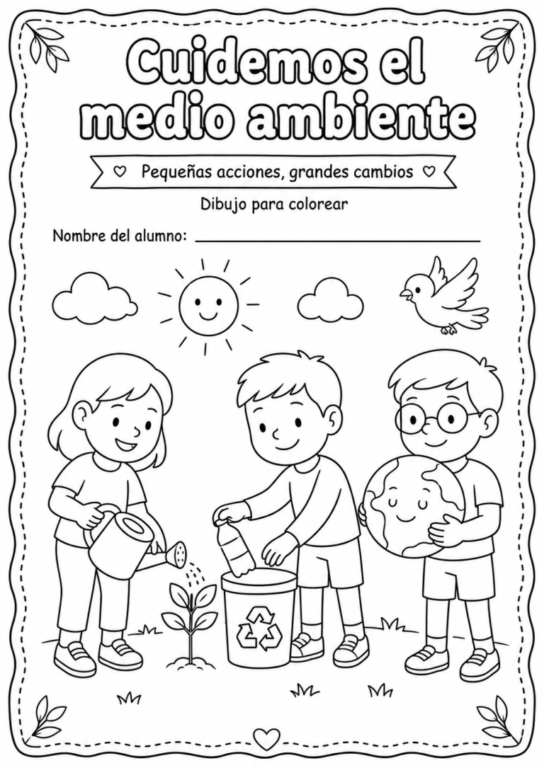 5 de Junio – Dia del medio ambiente – Carteleras escolares - Minilook