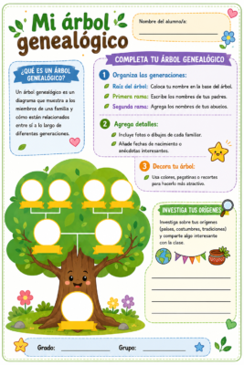 ficha para completar la familia ficha para completar la familia
