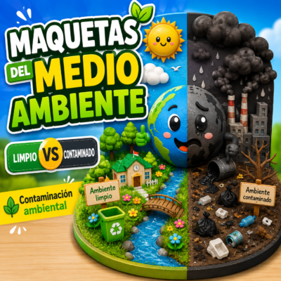 ideas de maquetas sobre contaminacion ambiental para el dia del medio ambiente