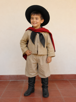 Vestimenta de los gauchos de Güemes para niño