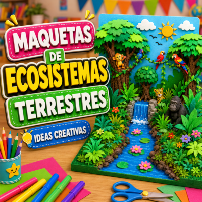 Maquetas ecosistemas terrestres