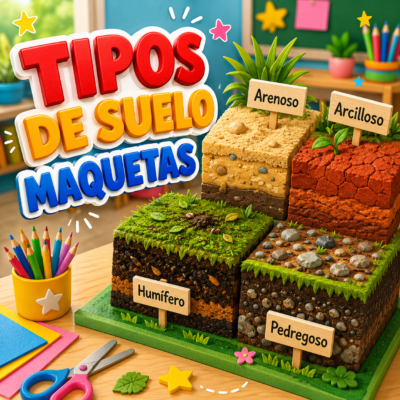 Maquetas tipos de suelos