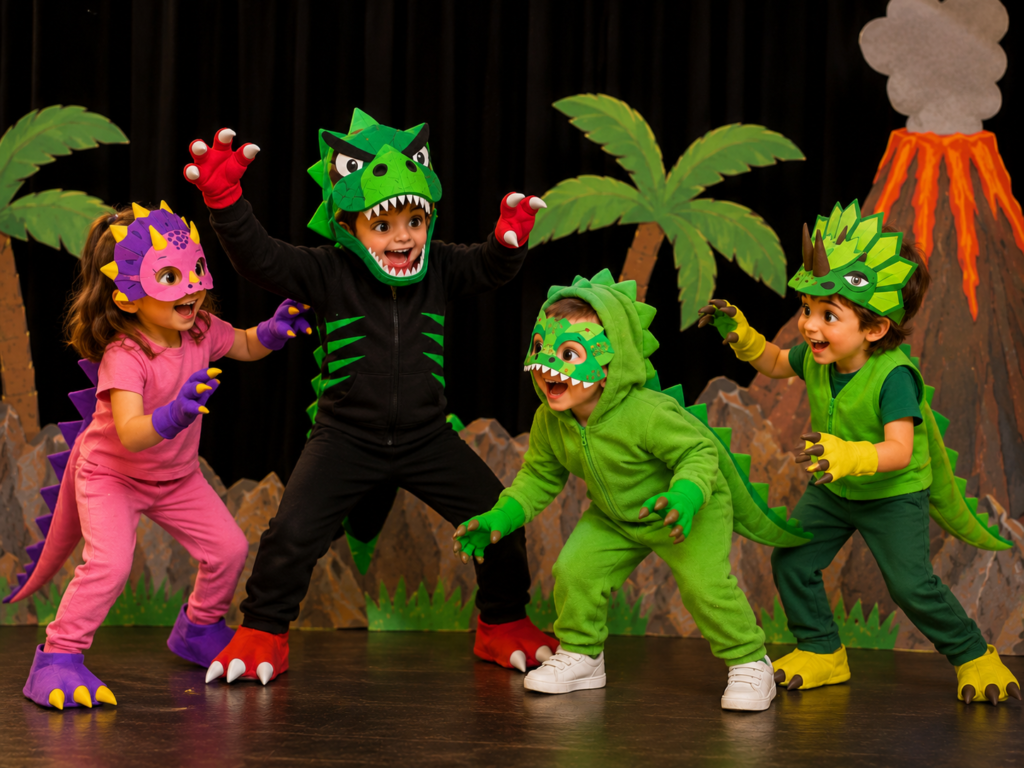 disfraces de dinosurios para niños