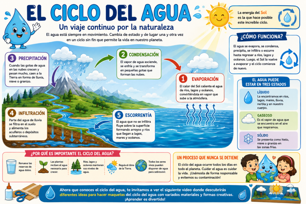 Lamina del Ciclo del agua