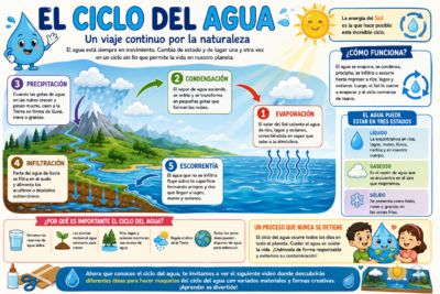 lamina ciclo del agua